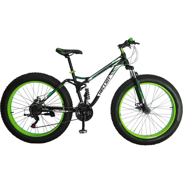 Helliot Bikes Bicicleta Fat Extreme Terrain Green