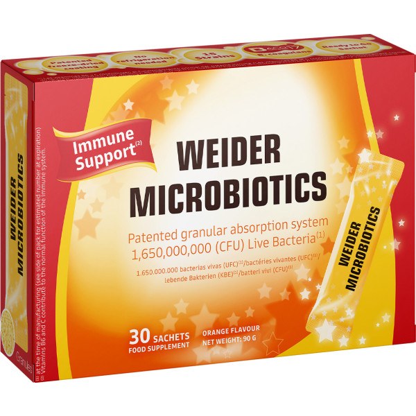 Weider Microbiotics 30 sobres - Rápida Absorción