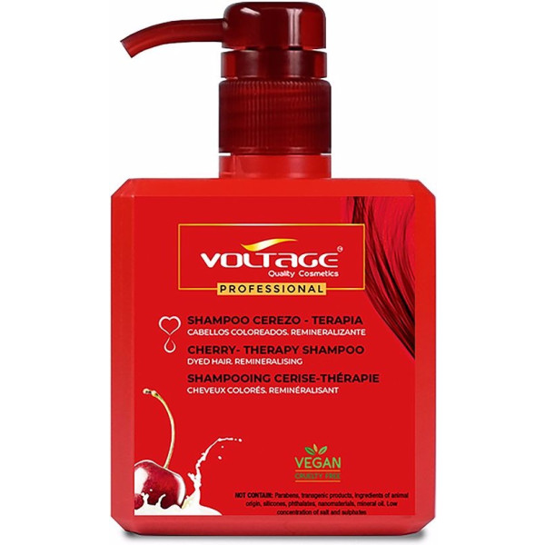 Voltage Cosmetics Kersentherapie Shampoo 500 Ml Unisex