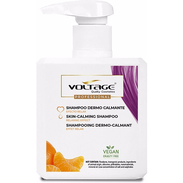 Voltage Cosmetics Dermo-verzachtende Shampoo 500 Ml Unisex