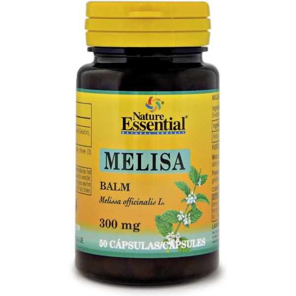 Naturaleza esencial Melisa 300 mg 50 tapas