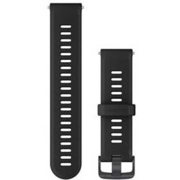 Bracelets de montre Garmin en silicone noir