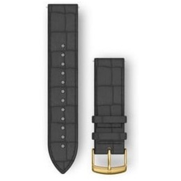 Garmin Bracelets à dégagement rapide 20 Mm en cuir noir