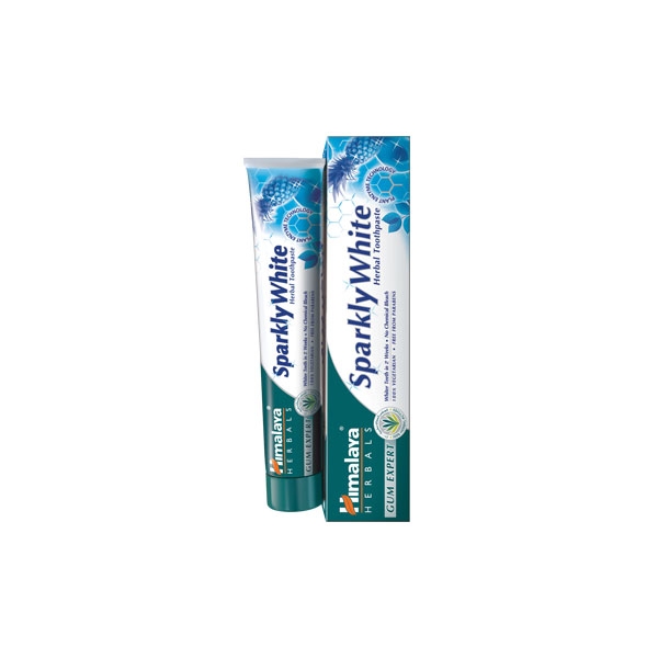 Himalaya Sparkly White Herbal creme dental branqueador 75ml
