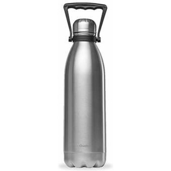 Qwetch Isothermal Bottle Polished Stainless Steel 1500 Ml