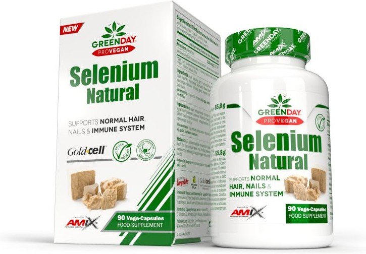 Amix Greenday Provegan Natural Selenium 90 Vcaps-image