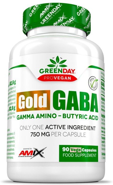 Amix Greenday Provegan Gold Gaba 90 Capsule-image