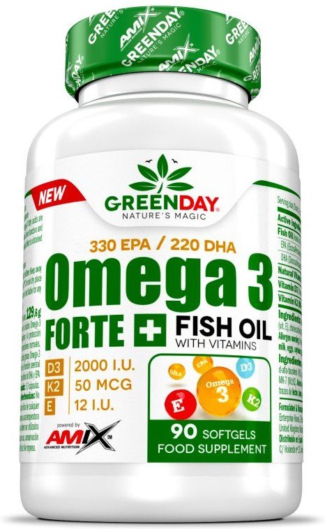 Amix Greenday OmÃ©ga 3 Forte + 90 Caps-image