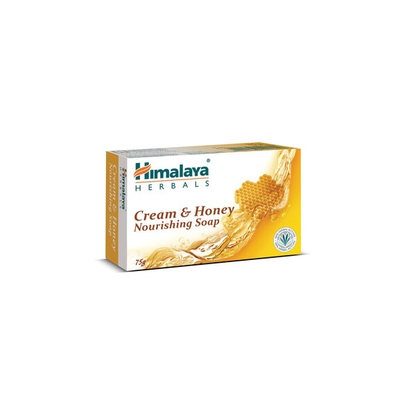 Himalaya Cream & Honey Soap Jabon Nutritivo de Crema y Miel 75 gr