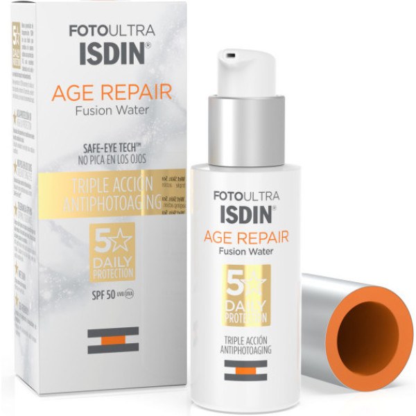 Isdin Photo Ultra Age Repair Spf50 50 Ml Unisexe