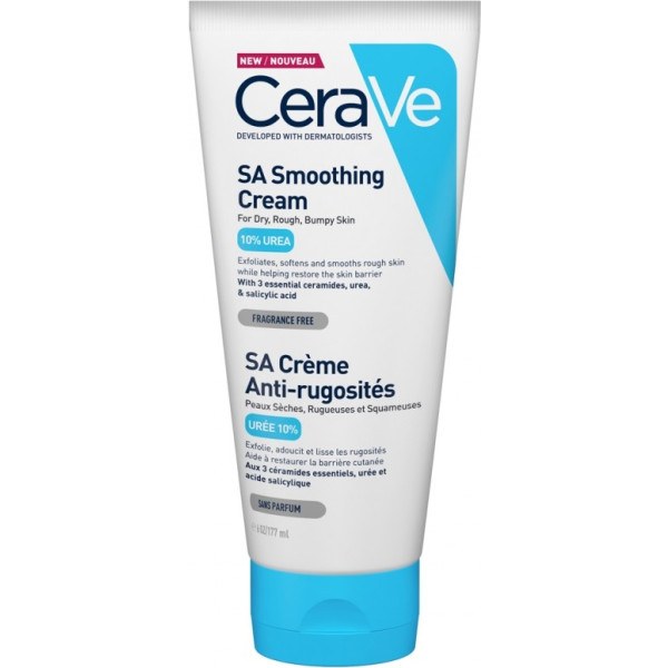 Cerave SA Smoothing Cream for Dry Bumpy Skin 177 ml for Women