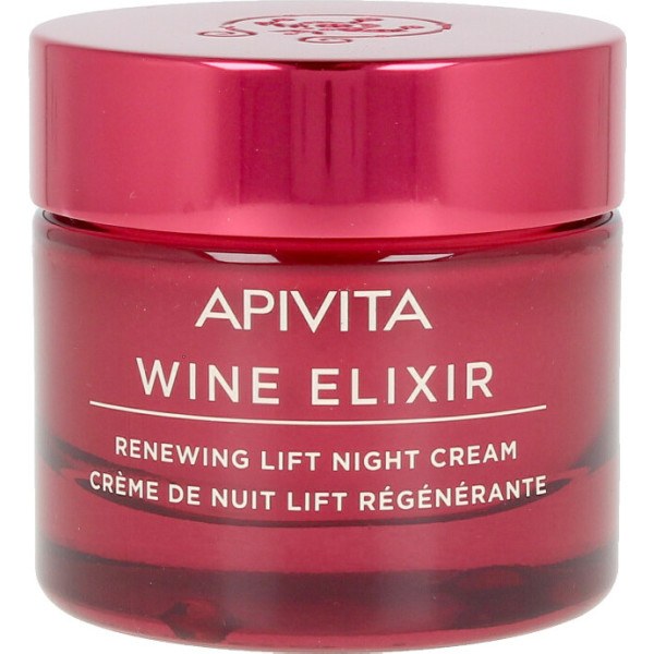 Apivita Wine Elixir Renewing Lift Crema Notte 50 Ml Unisex