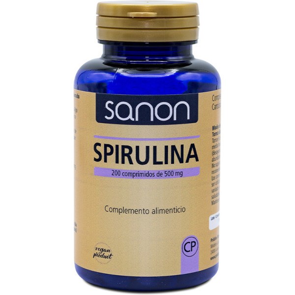 Sanon Spirulina 200 Comp de 500 Mg