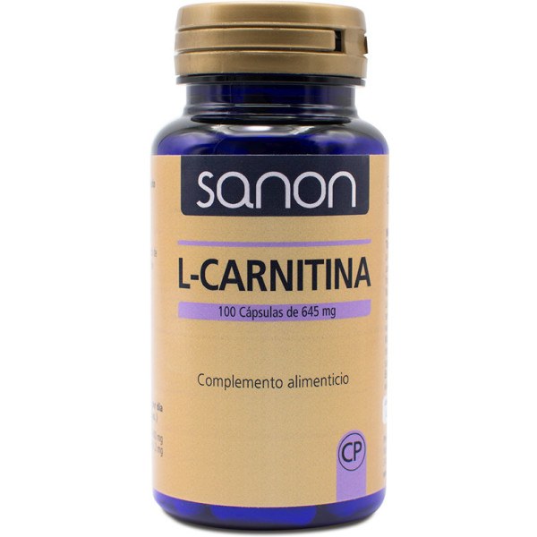 Sanon L-carnitina 100 Cápsulas De 645 Mg Unisex