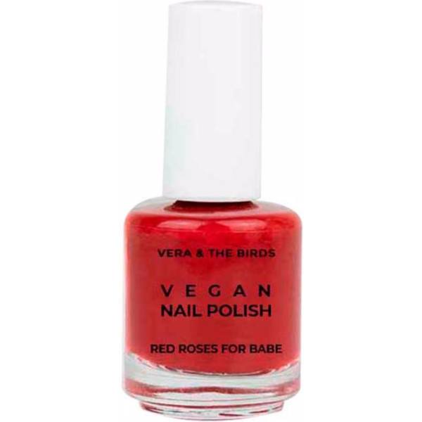 Vera en de vogels vegan nagellak rode rozen voor meisjes 14 ml unisex