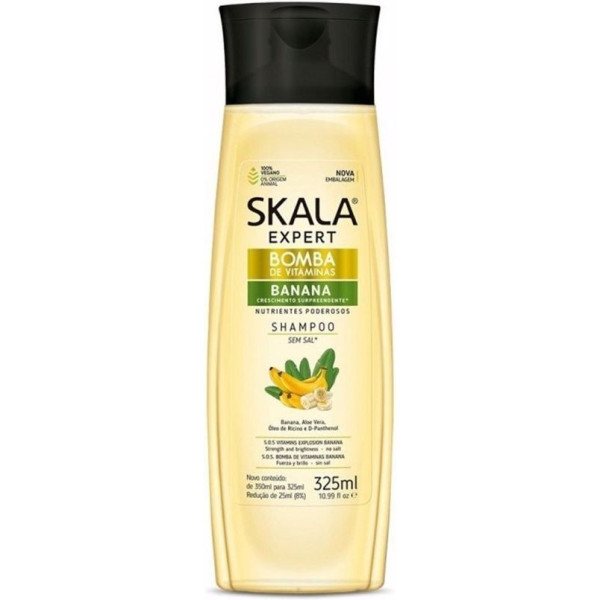 Skala Champú Bomba De Vitaminas Banana 325 Ml Unisex