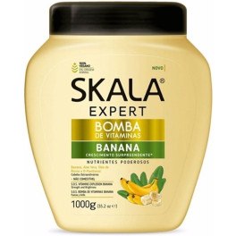 Skala Crema Acondicionadora Bomba De Vitaminas Banana 1000 Ml Unisex