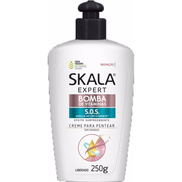 Skala Crema Para Peinar Bomba De Vitaminas 250 Gr Unisex