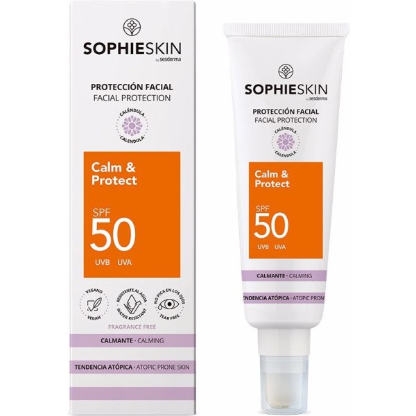 Sophieskin Fluido Solar Protector Piel Sensible-atópica Spf5 Unisex