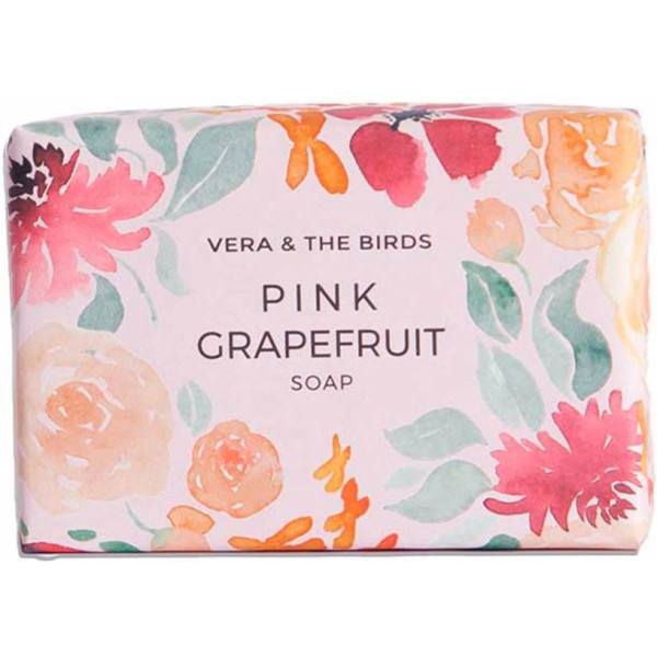 Vera & The Birds Pink Grapefruit Soap 100 gr unisex