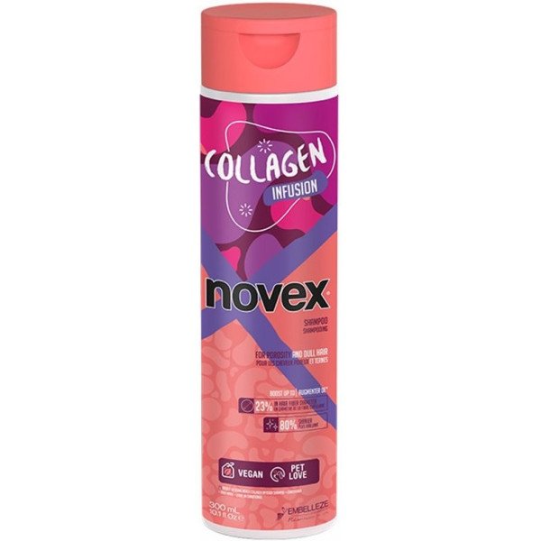 Novex Shampoo per infusione di collagene 300 ml unisex