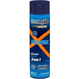 Novex Protection for Men Shampoo 3 in 1 300 ml Unisex