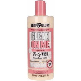 Soap & Glory Clean On Me Gel de Banho Cremoso Esclarecedor 500 ml Unissex