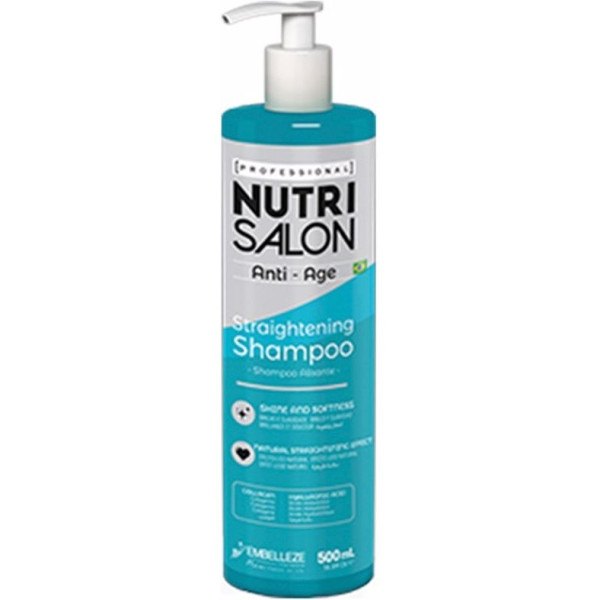 Novex Nutri Salon Anti-age Straightening Shampoo 500 Ml Unisex