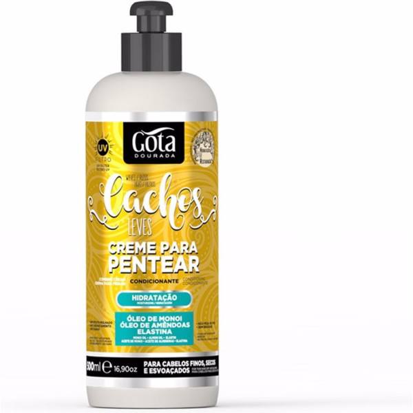 Gota Dourada Crema De Peinar Rizos Ligeros 500 Ml Unisex