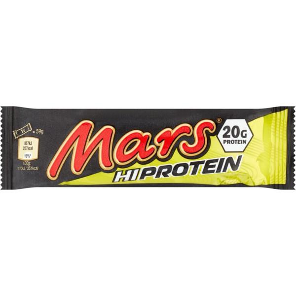 Mars High Protein Bar 1 Barra X 59 Gr