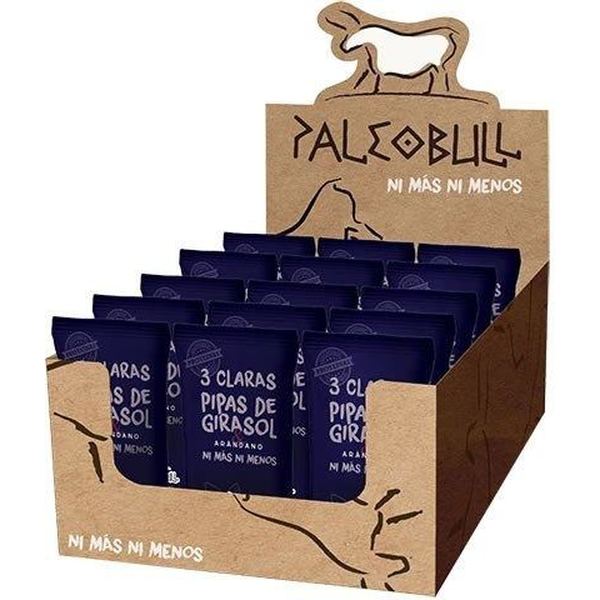 Paleobull Barre Protéinée Myrtille 15 Barres X 55 Grammes
