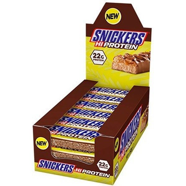 Mars Snickers High Protein Bar 12 Barres X 55 Gr