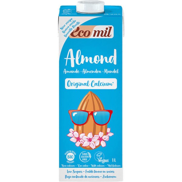 Nutriops Ecomil Amêndoas Cálcio 1 litro