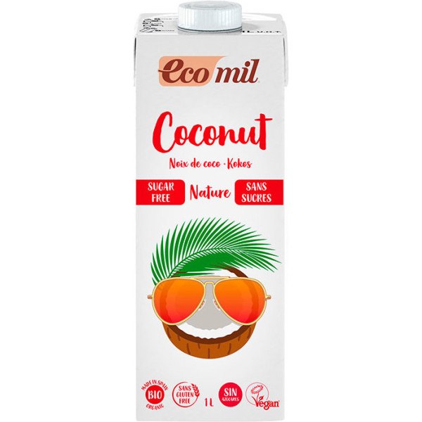 Nutriops Ecomil Kokos Natuur Bio 1 Liter