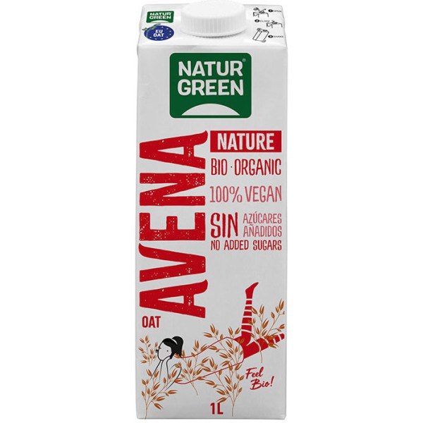 Naturgreen Bebida Avena Nature (Avena) 1 Litro