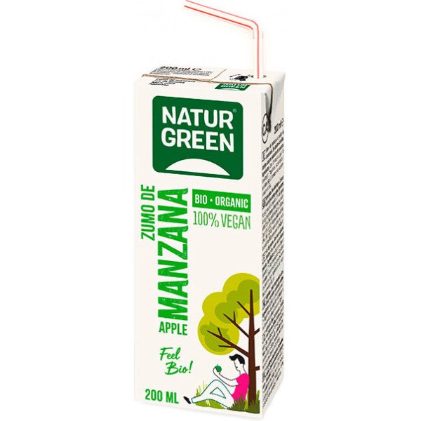 Confezione Di Succo Di Mela Naturgreen 3 X 200 Ml