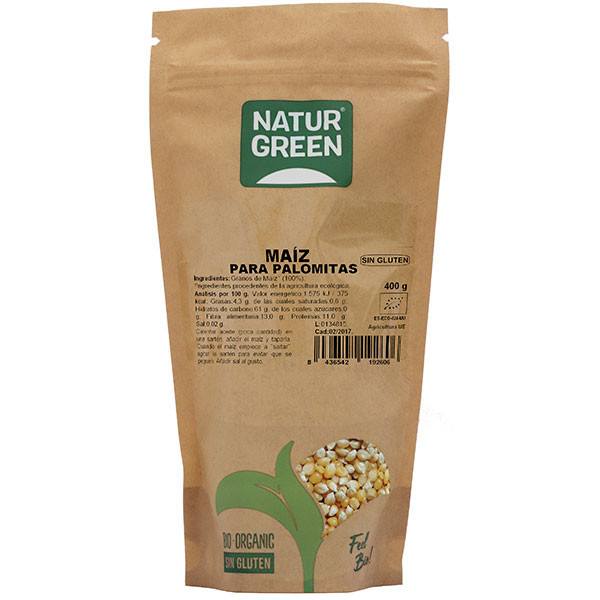 Milho Pipoca Naturgreen Bio 450 grs