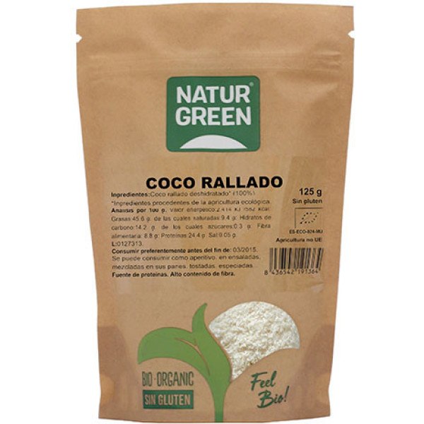 Naturgreen Cocco Grattugiato Bio 125 Gr