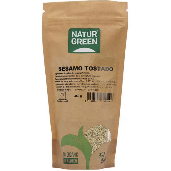 Naturgreen Sesamo Tostato Bio 450 Gr