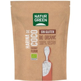 Naturgreen Farine de Noix de Coco Bio Sans Gluten 500 Gr