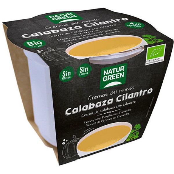 Naturgreen Crema Calabaza Cilantro 310 Gr