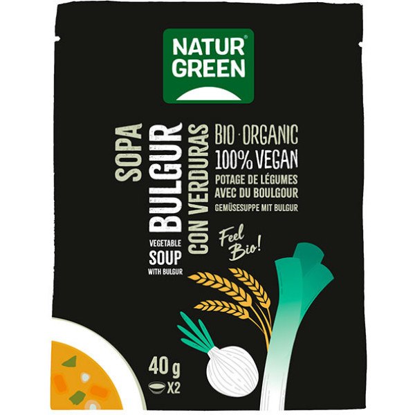 Naturgreen Soupe Boulgour Légumes 40 Gr