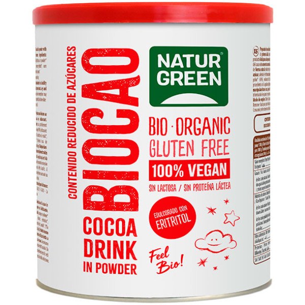 Naturgreen Biocao Sans Sucres Ajoutés Bio 400 G