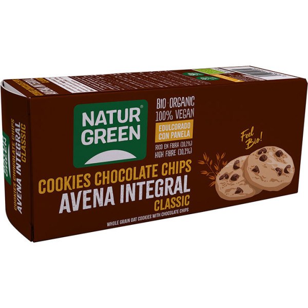 Naturgreen Cookie De Avena Integral Bio 140 G