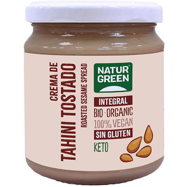 NaturGreen Tahin Pure de Sesamo Tostado Bio 300 gr