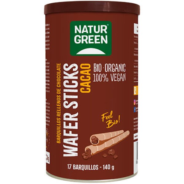 Naturgreen Bastoncini Di Wafer Bio 140 G