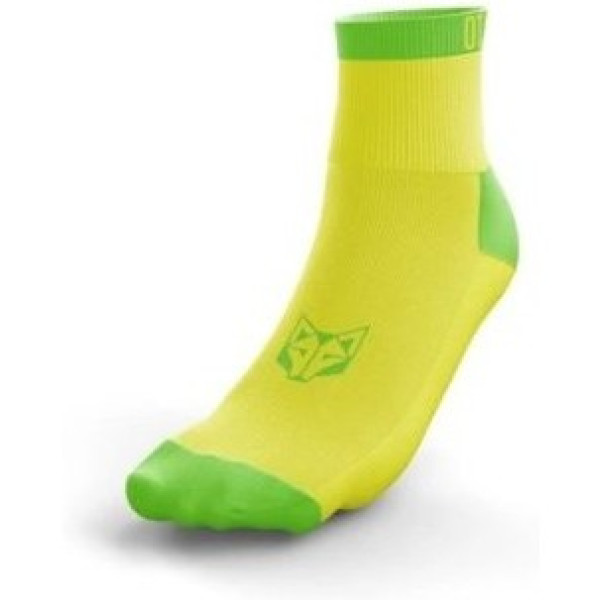 Otso Calcetines Multi-sport Low Cut Fluo Yellow & Fluo Green