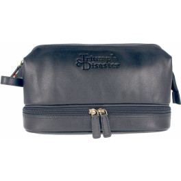 Thriump and Disaster Frank The Dopp Bolsa de toalete preta 1 peça unissex