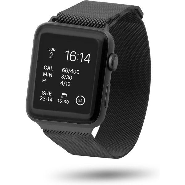 Unotec Correa Malla Metal Watch 38/40mm