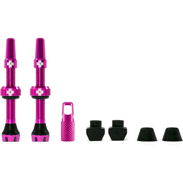 Muc-Off-Ventil-Kit V2 Tubeless 44 mm Pink